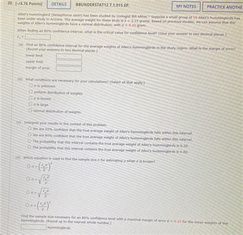 Solved 18 14 76 Points DETAILS BBUNDERSTAT12 7 1 018 ML Chegg