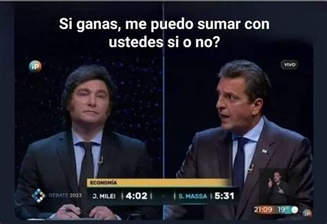 Elecciones Los Mejores Memes Del Balotaje Entre Javier Milei Y