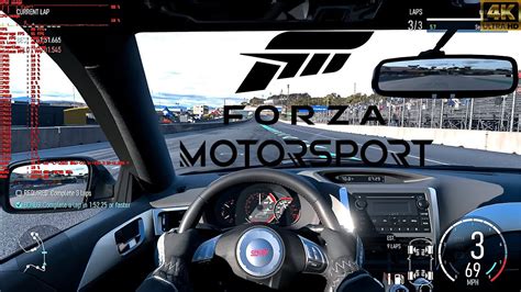 Subaru Empreza STI Forza Motorsports Cabin View 4K RTX 4090 RTX 4090