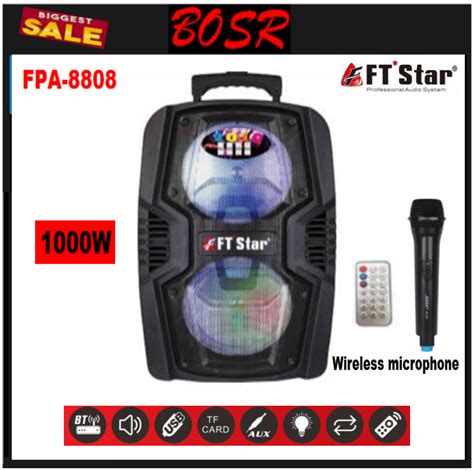 Ft Star Fpa X Inches Trolley Speaker Lazada Ph