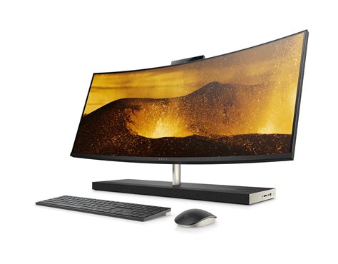 Hp Envy Curved Aio Un All In One Curvo De Pulgadas Ces