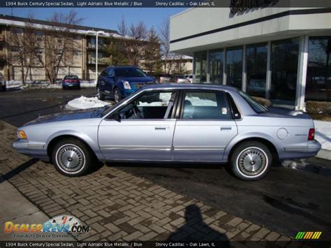 1994 Buick Century Special Sedan Light Adriatic Blue Metallic Blue Photo 7