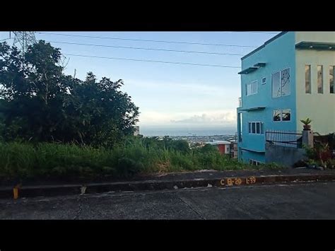 Sq M Overlooking Lot For Sale Vista Grande Subd Talisay City