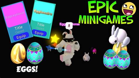 Roblox Epic Minigames Easter Update Review Youtube