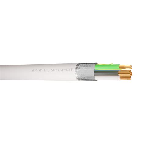 Securi Flex Sfx C Ty Scr Lsf Wht Cable M Core Tcca Type