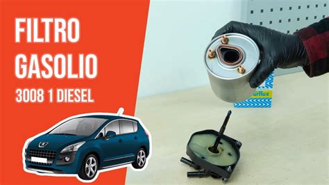 Cambio Filtro Gasolio Peugeot Hdi Youtube