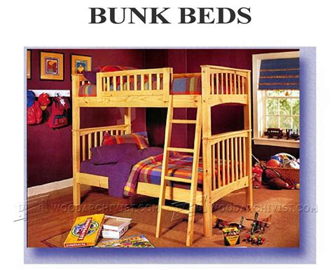 Bunk Bed Plans • Woodarchivist