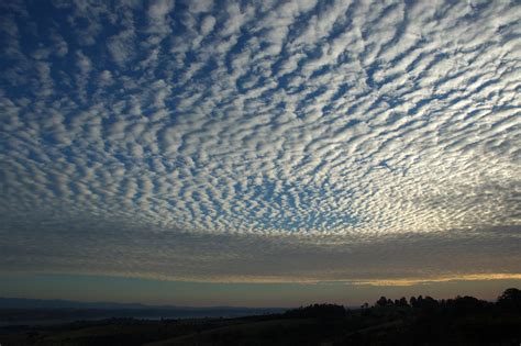 Altocumulus Mackerel Sky clouds photographs photography photos pictures clouds images