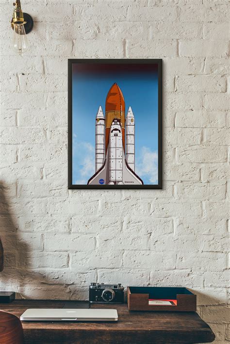 Nasa Space Shuttle Poster - Etsy