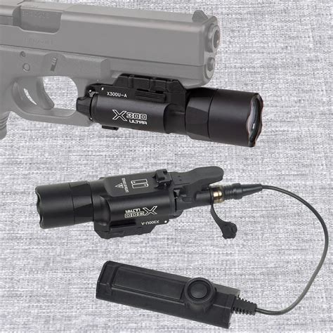 Surefire Linterna T Ctica X Ultra X V Para Pistola De X V Ir