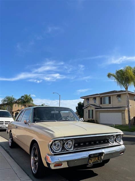 Amc Ambassador Sst Sedan White Rwd Manual Classic For Sale