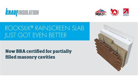 Knauf Insulation Unveils BBA Certified Rocksilk RainScreen Slab Fire News