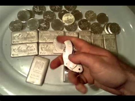 Avi Oziel In How To Test Silver Bullion With The Neodymium Rare Earth