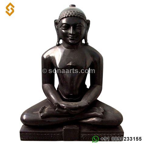 black marble mahavir swami idol manufacturers  marble jain mahaveer