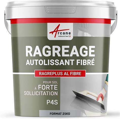 Ragreage Autolissant Fibre Ragr Age Autonivelant Sol Forte