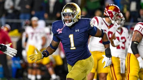 Javontae Jean Baptiste Is Ready To Finish His Notre Dame Career On A