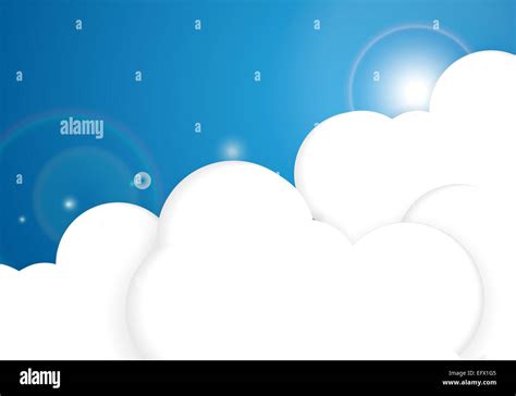 blue sky template stock photo alamy