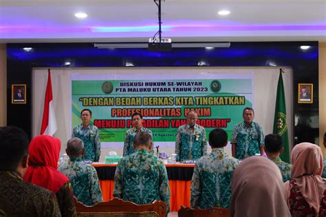 Diskusi Hukum Bedah Berkas Sewilayah Pta Maluku Utara Tahun