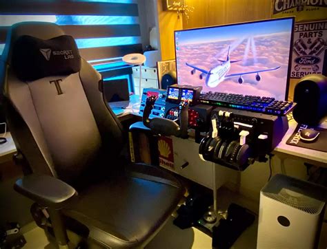 Lundy Wongs Home Flight Simulator Cockpit Flight Simulator Cockpit