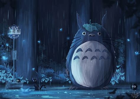 Animado Mi Vecino Totoro Fondo De Pantalla Hd Peakpx