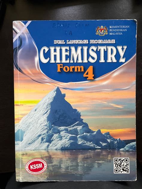 KSSM Form 4 Chemistry Textbook In English Hobbies Toys Books