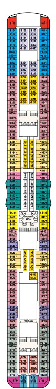 Majestic Princess Deck Plan And Cabin Plan