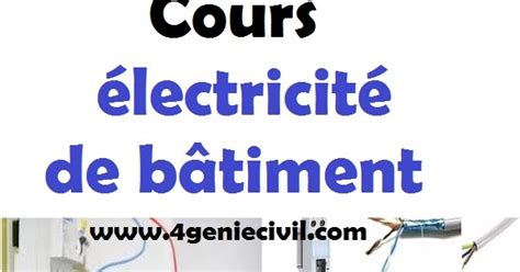 Cours Lectricit De B Timent T L Charger En Pdf