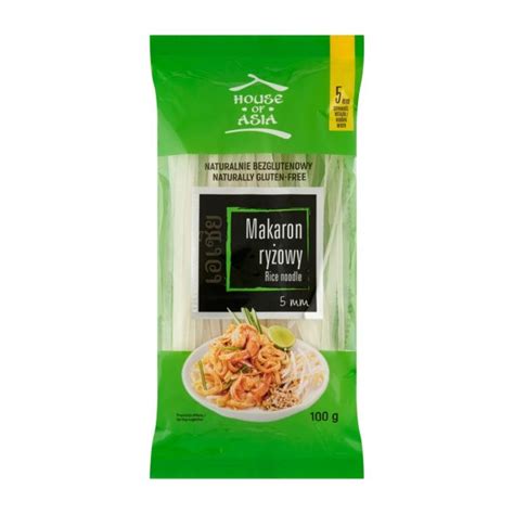 Bezglutenowy Makaron Vermicelli Z Fasoli Mung 80g House Of Asia De