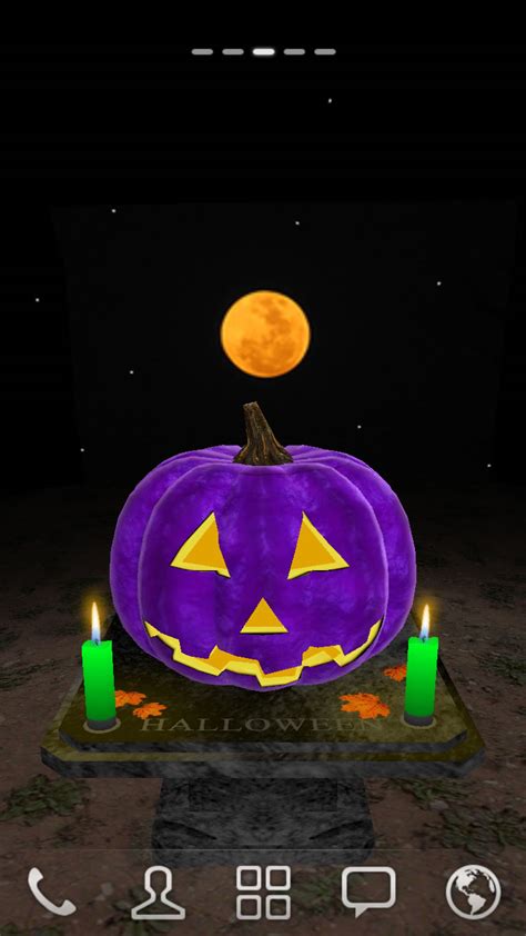 Amazon.com: 3D Halloween Pumpkin Live Wallpaper: Appstore for Android