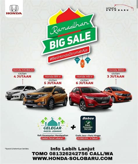 Promo Spesial Ramadhan Di Dealer Honda Solo Baru Honda Solo Baru