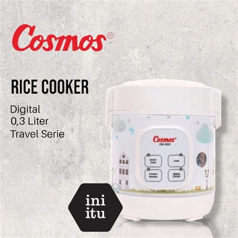 Jual Cosmos Rice Cooker Magic Digital Mini Cosmos Portable