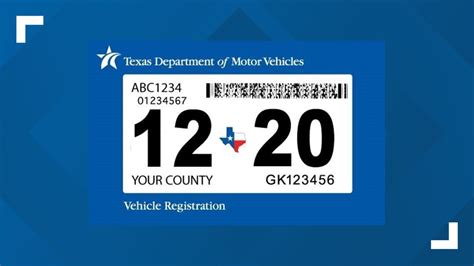 Texas Temporary Waiver Of Vehicle Registration Requirements Drivers