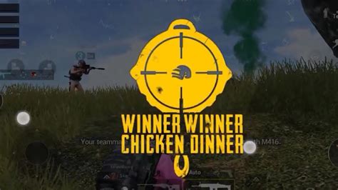 Pubg Mobile Winner Chicken Dinner Amazing Kills Youtube