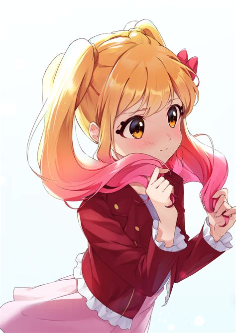 Safebooru 1girl Absurdres Aikatsu Series Aikatsu Stars Blonde