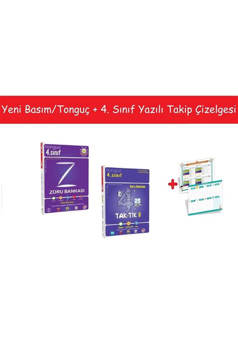 Tonguç Yayınları Tonguç 4 Sınıf Tüm Dersler Zoru Bankası 4 Sınıf