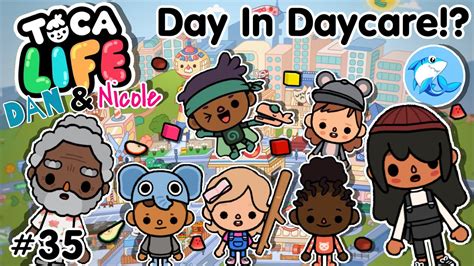 Toca Life City Day In Daycare 35 Youtube