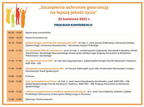 Konferencja Szczepienia Ochronne Gwarancj Na Lepsz Jako Ycia