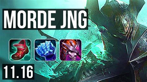 MORDEKAISER Vs JARVAN IV JUNGLE 13 3 10 Legendary 400 Games NA