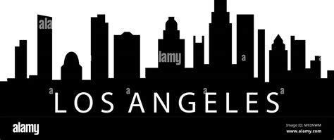 Los Angeles skyline Stock Vector Image & Art - Alamy