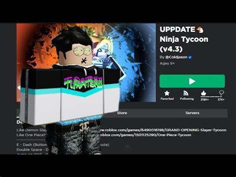 Roblox Ninja Tycoon V4 3 MASSIVE UPDATE Breakdown YouTube