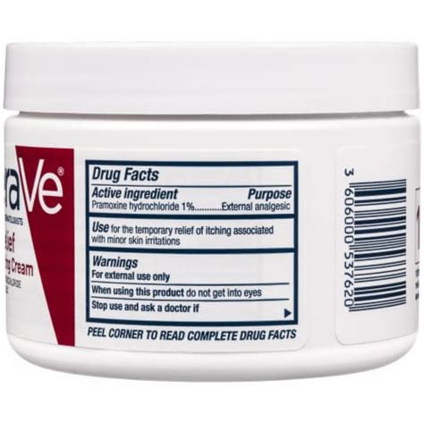 Cerave Itch Relief Face And Body Moisturizing Cream 12 Oz Ralphs