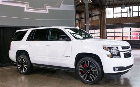 Chevrolet Tahoe Rst Car Cter Deportivo Para La Tradicional Suv Americana