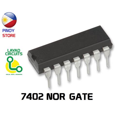 74HC02 7402 Quad 2-Input NOR logic gate Original IC 7402 SN74HC02 NOR ...