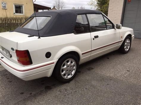 Såld Ford Escort Cabriolet XR3i 88 begagnad 1988 18 749 mil i gislaved