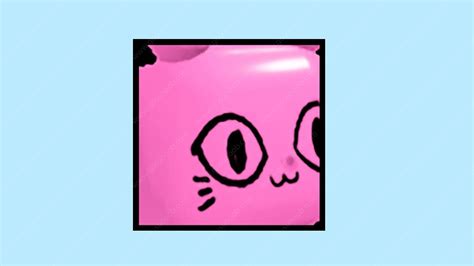 Huge Pink Balloon Cat Pet Simulator X