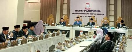 Dprd Kota Makassar Umumkan Pemberhentian Wakil Wali Kota Makassar