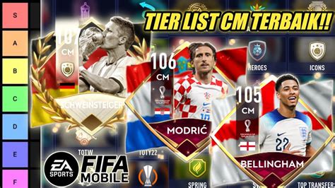 TIER LIST POSISI CM TERBAIK EVENT PIALA DUNIA FIFA MOBILE 2022