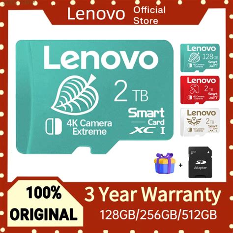 Lenovo Cart O De Mem Ria Extreme PRO Mini SD Cart O Micro TF 1TB 2TB Png