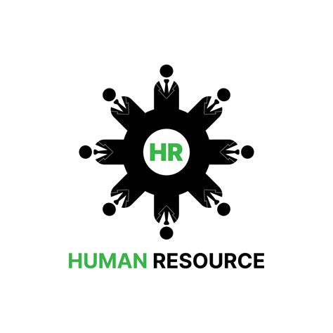 Human Resource Logo Design Inspiration Vector Illustration