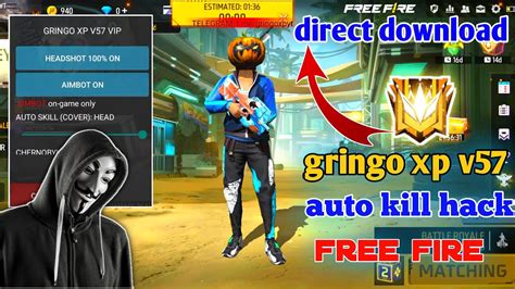 GRINGO XP V57 With New Password Free Fire New OB39 Auto Kill Fly Mod